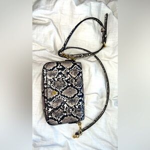 Ralph Lauren Snakeskin Crossbody Bag